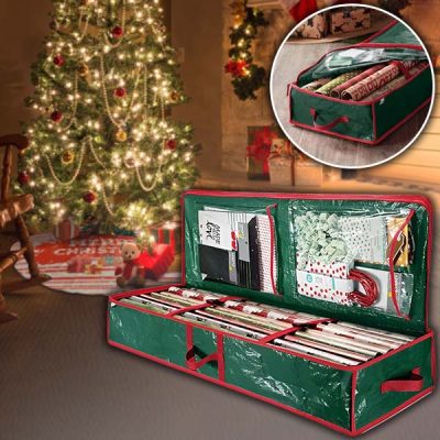 Τσάντα αποθήκευσης χριστουγεννιάτικων διακοσμήσεων | WRAPINGPRO