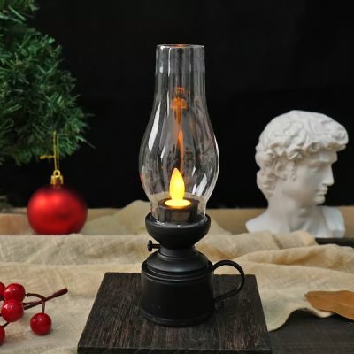 Λάμπα κηροζίνης LED vintage | VINTALUM